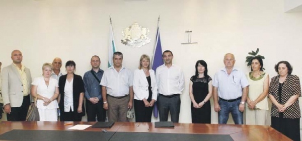 Роман- партньор по проект за отпадъци