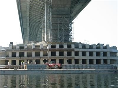 Укрепват стълбовете на Дунав мост 2