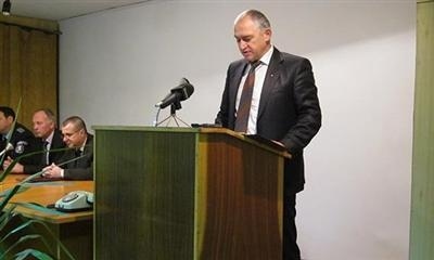 Комисар Кирилов на среща с областния управител