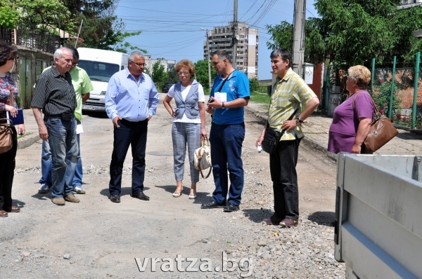 Кметът инспектира завършени участъци от водния цикъл