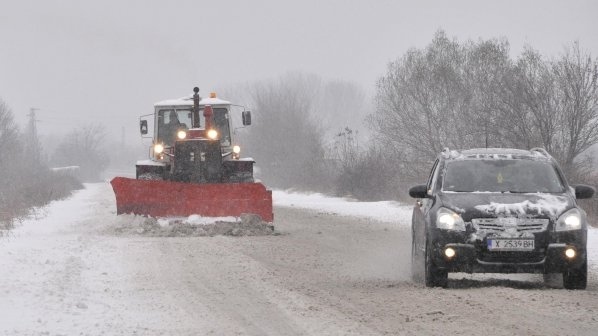 Пътищата в Община Враца са проходими при зимни условия