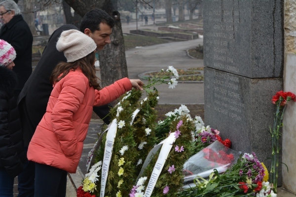 Памет за Левски в Монтана