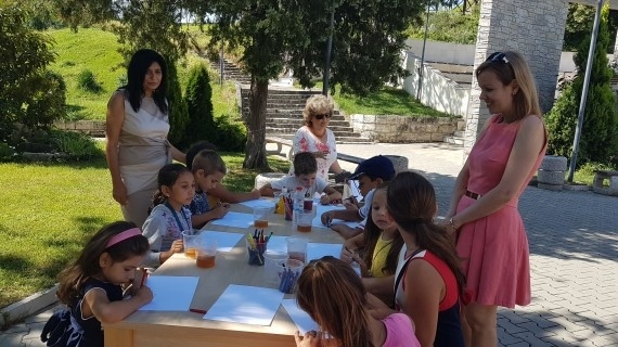 Деца твориха в АК “Калето“