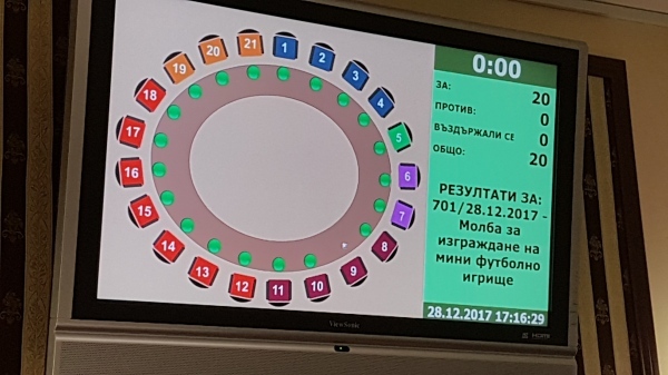 Одобриха изграждането на мини футболно игрище