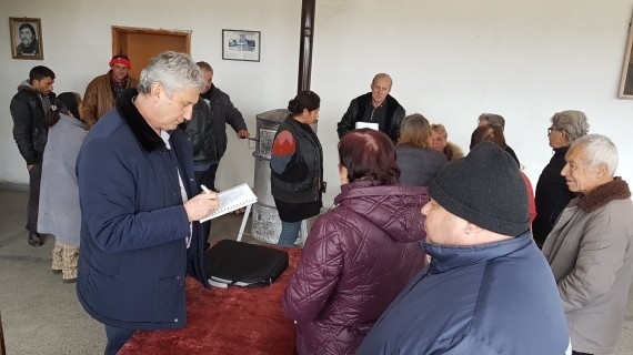 Кмет представи отчет в две села