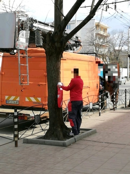 Санкционираха нарушител на общинска наредба