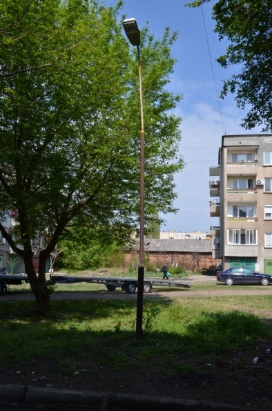 Ремонтираха стълб по сигнал на граждани