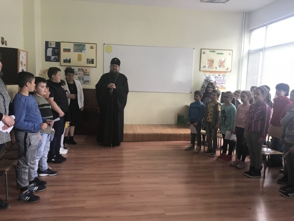 Владиката изнесе беседа пред ученици от Враца