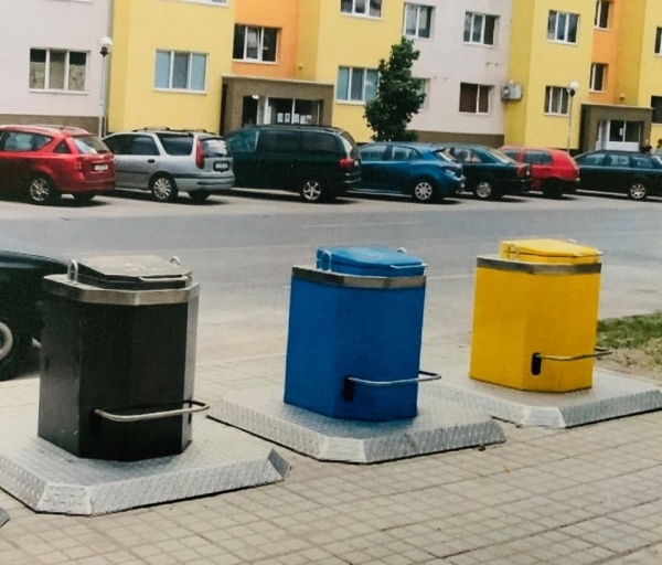 Подземни контейнери за разделно събиране 