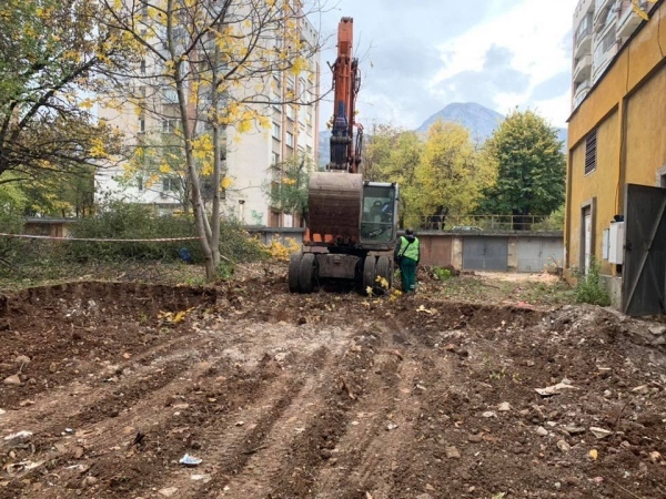 Стартира изграждането на вертикална планировка 