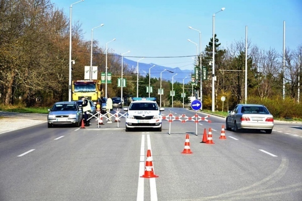 КПП-та на входно-изходните артерии на Враца