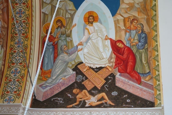 Нови стенописи в храм „Свети Дух”  в Монтана