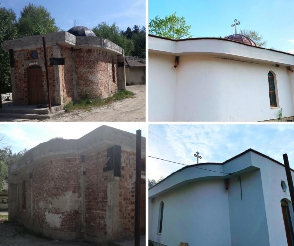 Напълно изграден е параклисът в кв. “Бистрец”