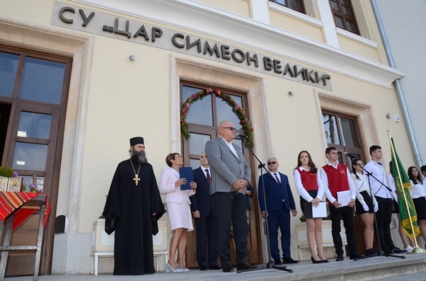 Кметът на Видин бе гост на СУ „Цар Симеон Велики“