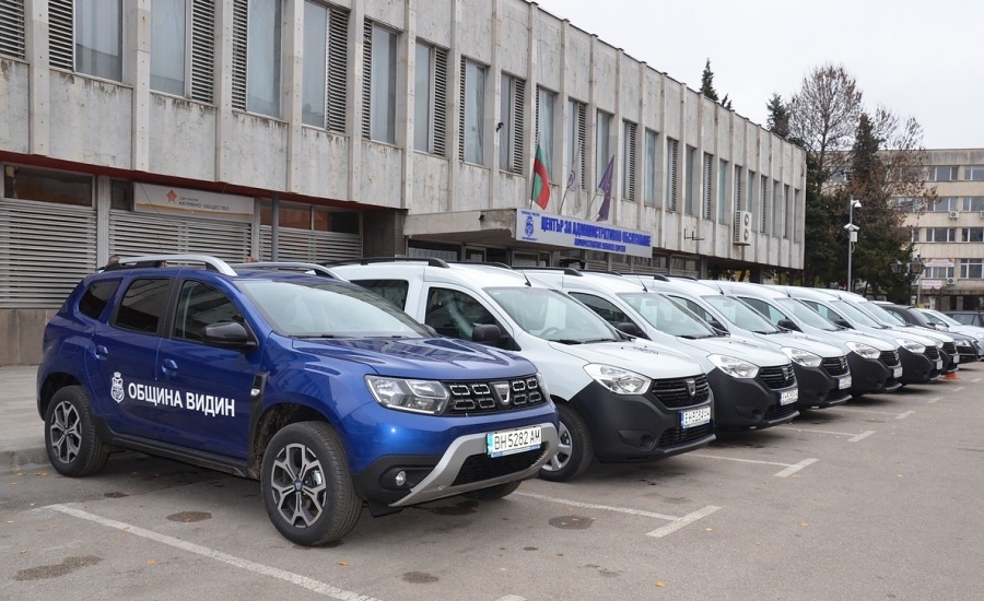 Община Видин закупи нови автомобили