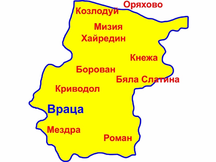 Резултати от изборите в област Враца