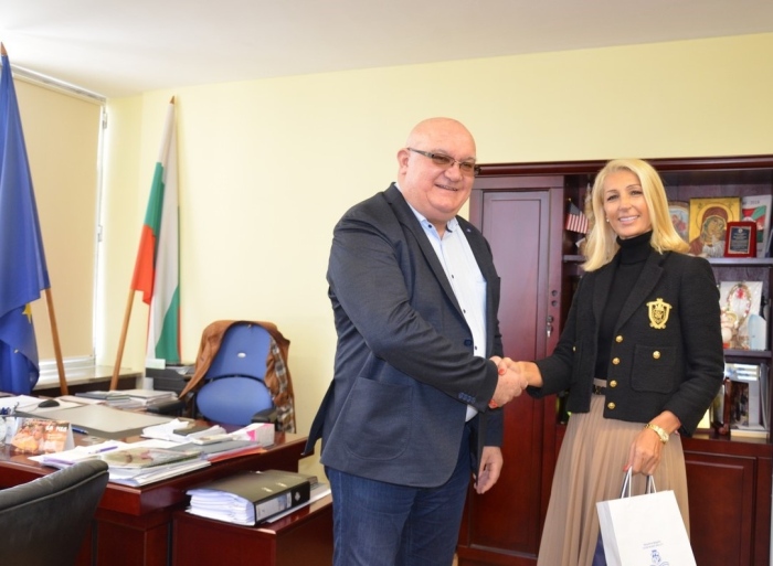 Кметът на Видин се срещна с почетния консул на Сърбия в България