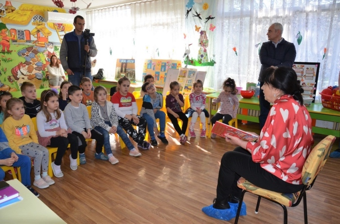 Маратон на четенето във видински детски градини
