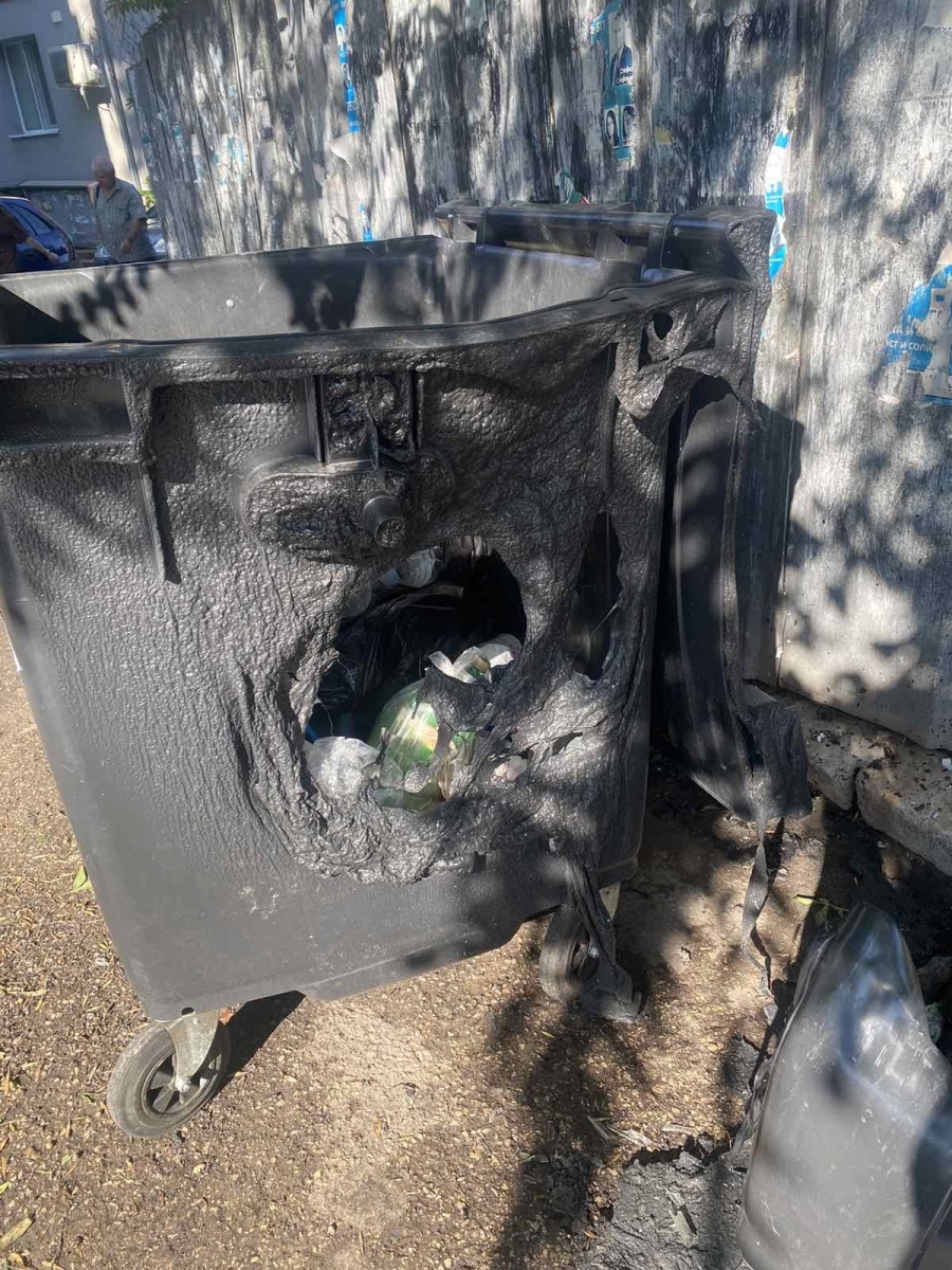 Вандали палят контейнери за смет във Видин