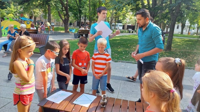 Възпитаници на детски градини - в зелените градски пространства 