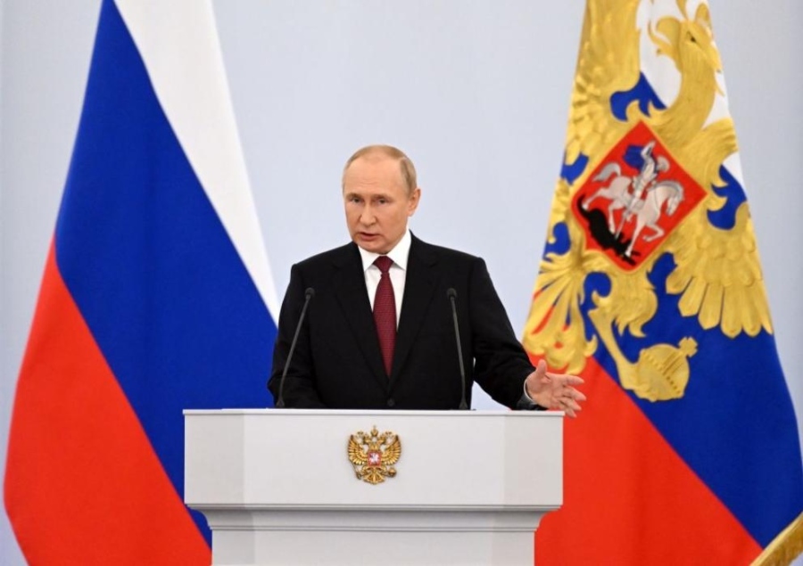 Владимир Путин подписа документите за Донецк, Луганск, Запорожие и Херсон 