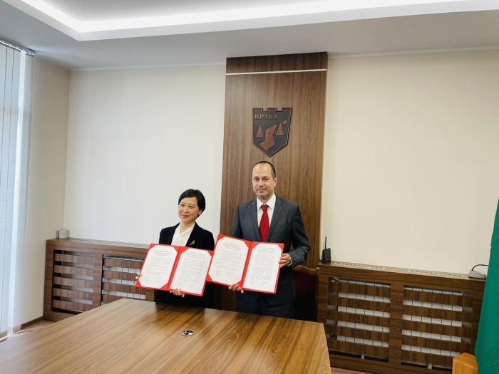 Меморандум за сътрудничество между Враца и китайския град Мианян.