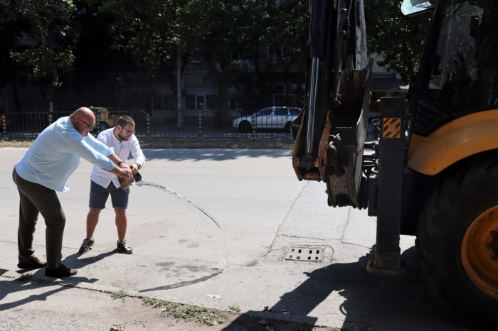 Първа копка на обект „Рехабилитация на бул. „Панония“ в град Видин“ 