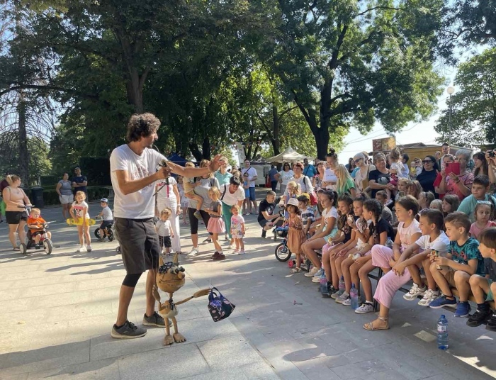 Забавления за деца на фестивала „Синия Дунав“