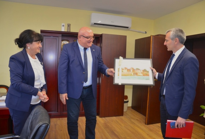 Министърът на младежта и спорта се срещна с кмета на Видин 