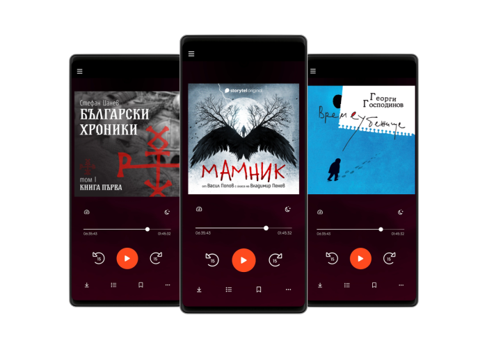 Трите най-слушани аудиокниги у нас през миналата година са български