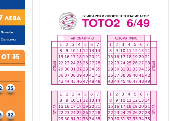 Toto Riga Числата от тираж № 97 на Тото 2 : Враца плюс - вести от Дунав до Балкана