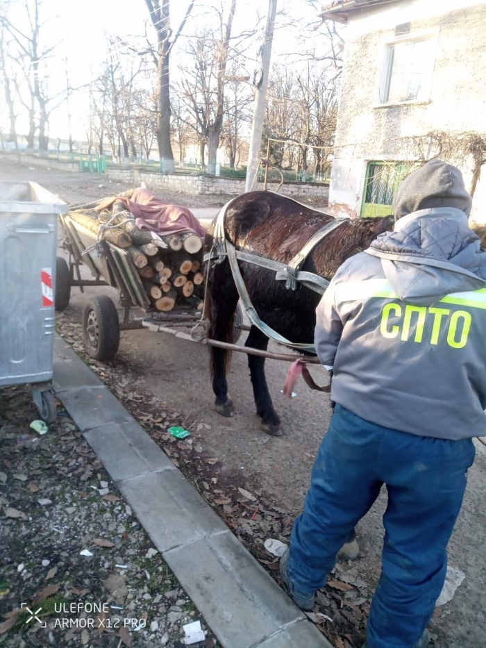 Заловиха бракониер на дърва в землището на Борован