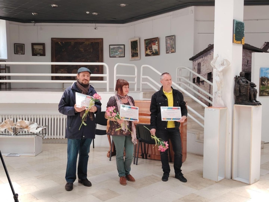 Наградиха творци в Националната художествената изложба „Земята на Ботев“