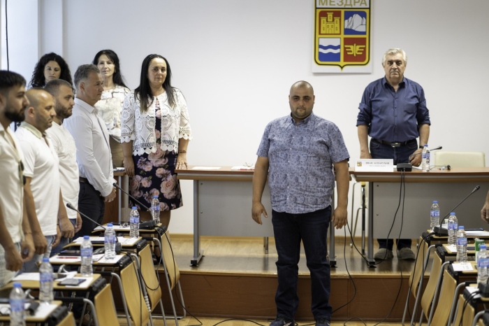 Новоизбраният кмет на Крета Християн Прокопиев положи клетва