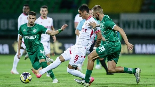 Мачът „Ботев“ Враца – ЦСКА завърши наравно