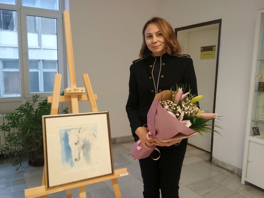 Изложба „Акварелни картини“ на Гергана Паликарска в Мездра 