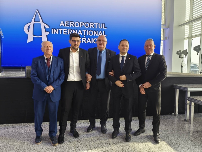 Кметът на Видин бе гост на откриването на нов терминал на летище Крайова