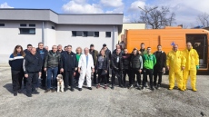 Врачанските пожарникари изпратиха в пенсия Павел Янчик