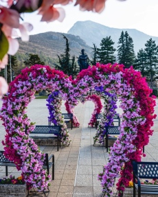 Цветна феерия в центъра на Враца