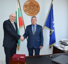 Областният управител на Видин посрещна посланика на Република Турция в България 