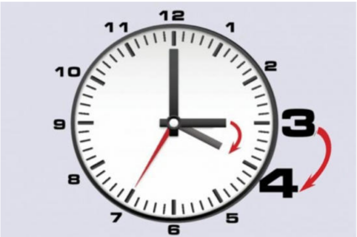 Местим стрелките с час напред в неделя