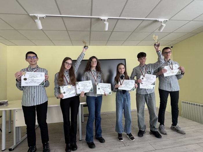 Ученици от ППМГ – Враца с блестящо представяне на Математически турнир 