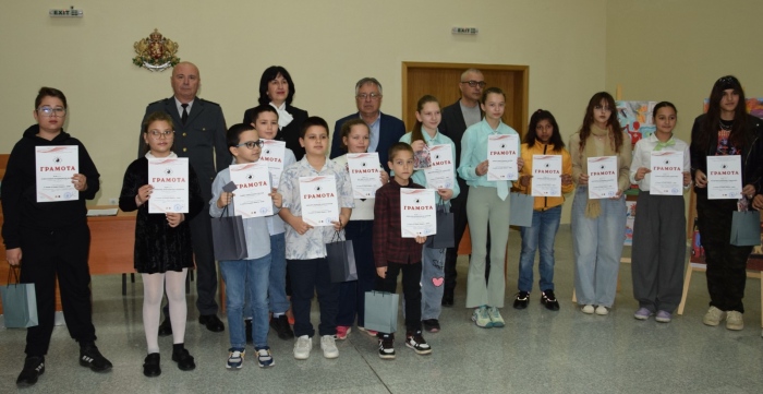 Областен етап на конкурса за детска рисунка „С очите си видях бедата“