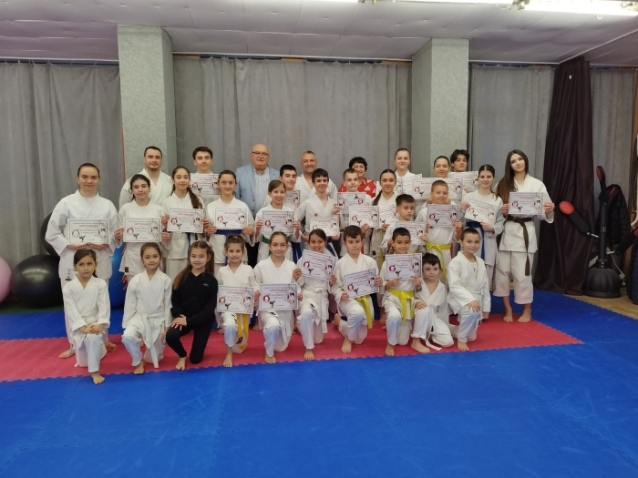 Връчиха сертификати на състезатели от видинския клуб по бойни изкуства