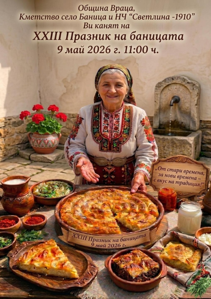 Кулинарни майстори ще се съревновават в  Празника на баницата