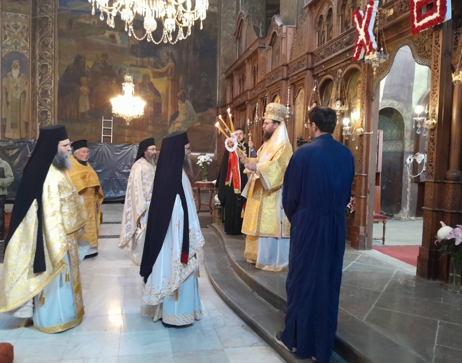 Празнично богослужение по случай Възкресение Христово във Видин