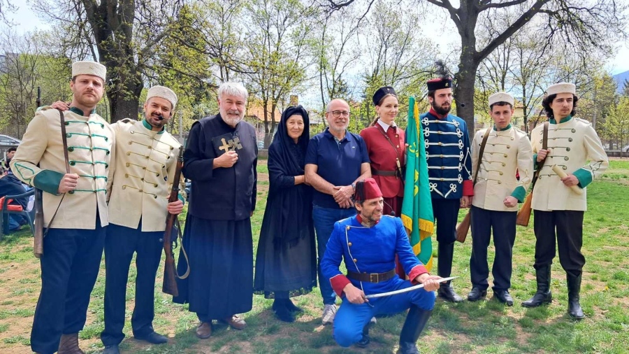 Врачанският театър представи възстановка на Априлското въстание 