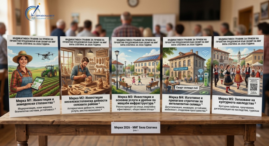 Представяне на Стратегията за ВОМР на Сдружение „МИГ Бяла Слатина“ 