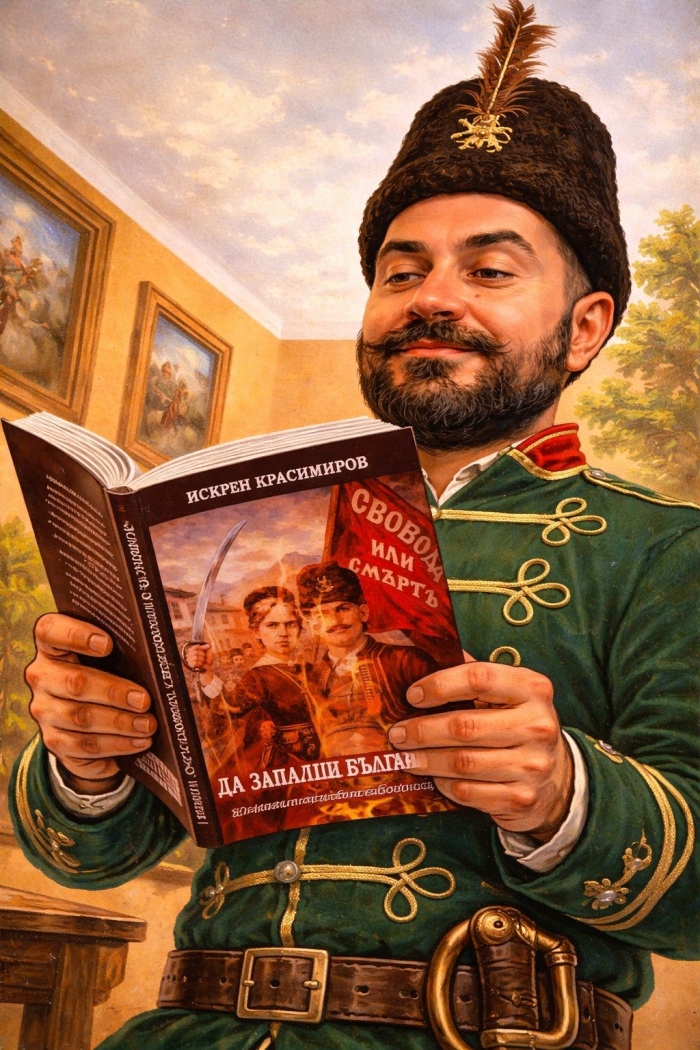 Искрен Красимиров представя книга за Априлското въстание