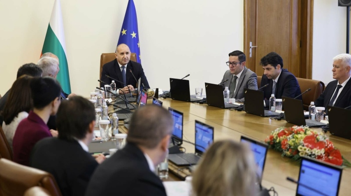 Румен Радев на днешното заседание на Министерския съвет